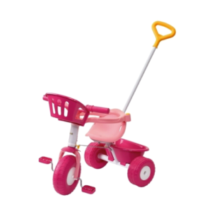 TRICICLO PINK METAL CON BARRAL 3500 RONDI