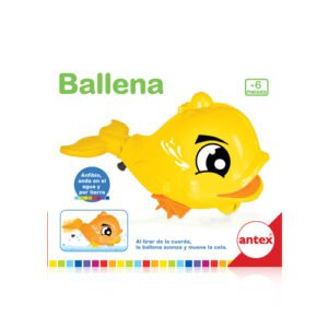 BALLENA AVANZA Y MUEVE LA COLA 2255 ANTEX