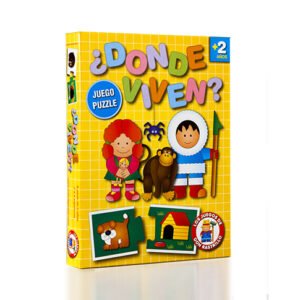 DONDE VIVEN JGO PUZZLE 212 DE ASOCIACION
