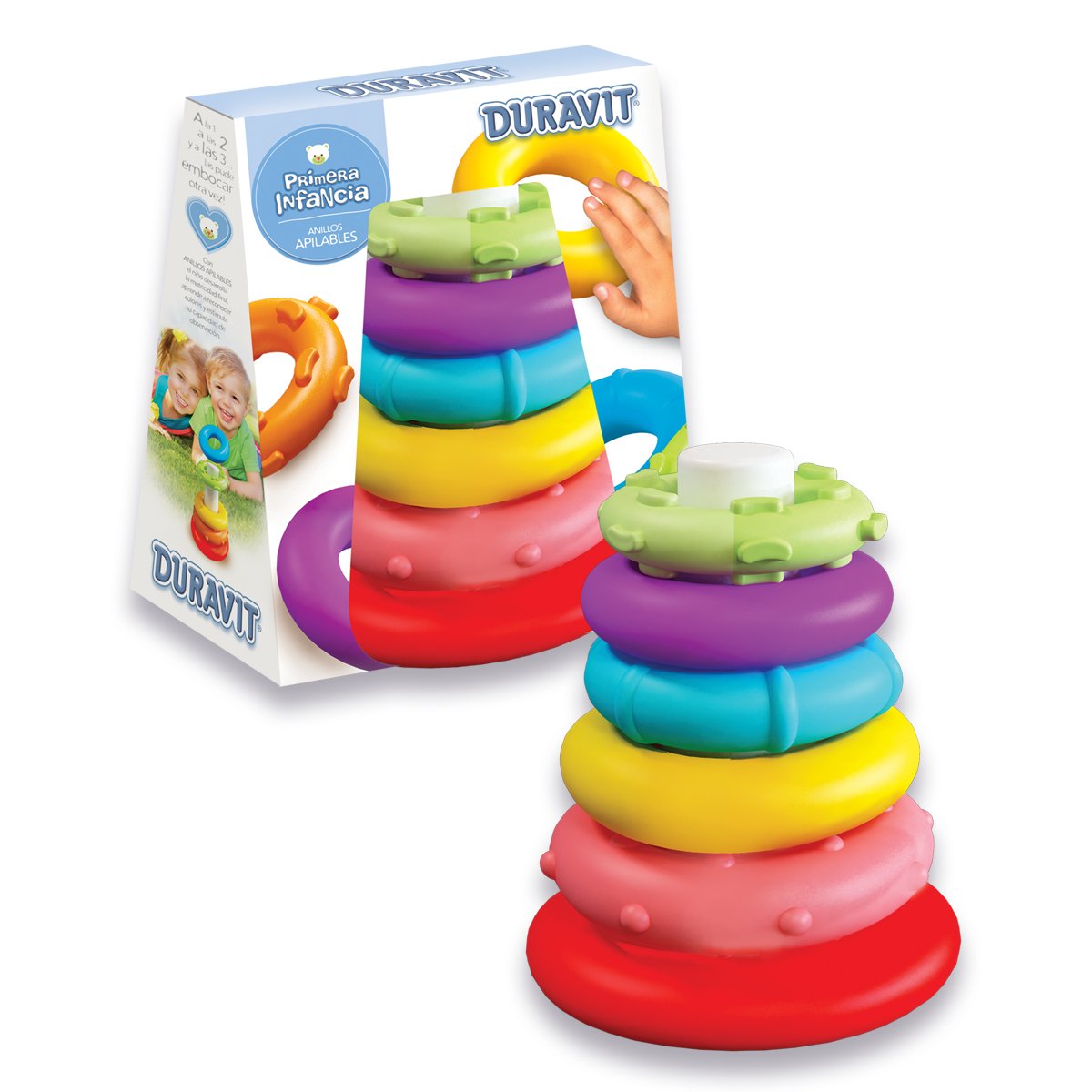 PIRAMIDE ANILLOS APILABLES 653 DURAVIT