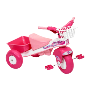 TRICICLO RONDI GLAM ROSA 3066 PLASTICO REFORZADO