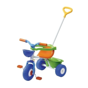 TRICICLO BLUE METAL CON BARRAL 3075 RONDI