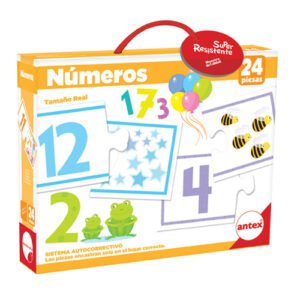 NUMEROS VALIJA 1242 24 PZAS ANTEX