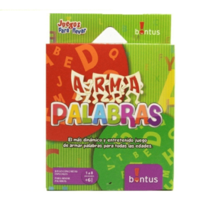 ARMAPALABRAS JUEGO CARTAS 505 BONTUS