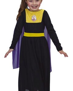 DISFRAZ FROZEN ANNA ECO NEGRO T-0