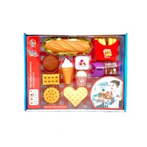 CAJA CON ALMUERZO FAST FOOD 986-14 JUGUETECH