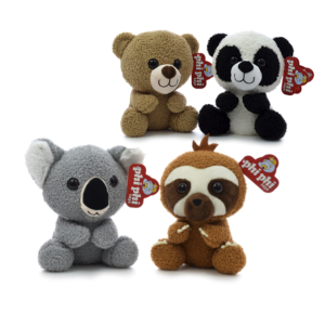 ANIMAL CABEZON SENTADO 20CM 1656 PHI PHI TOYS