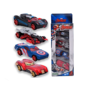 AVENGERS METAL CAR X 4 2644 DITOYS